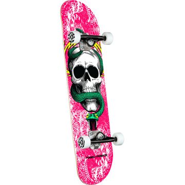 POWELL PERALTA Skull & Snake Pink 7.75 x 31.08 Skatebnoard de street complet