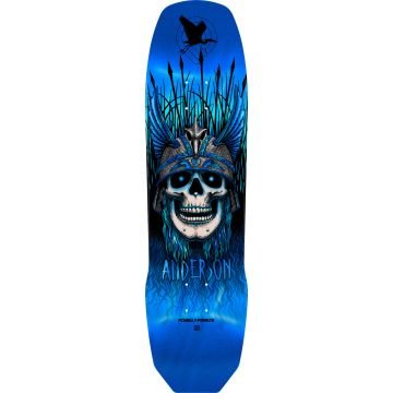 POWELL PERALTA Andy Anderson Heron Blue Foil 8.45 Plateau de skateboard