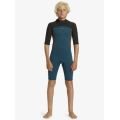 Quiksilver Prologue Boys 2/2 Shorty néoprène back zip à manches courtes pour junior