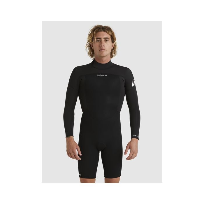 Quiksilver Prologue 2/2 Springsuit Back zip shorty en néoprène à manches longues pour homme
