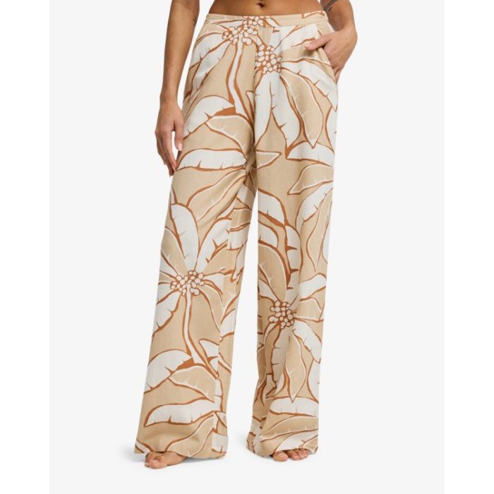 Billabong Tropic Breeze Pantalon taille élastique pour femme Billabong Tropic Breeze Pantalon taille élastique pour femme