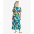 Billabong Jet Set Agua Flores robe midi pour femme Billabong Jet Set Agua Flores robe midi pour femme