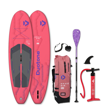 Duotone Grace Air SLS Pack complet Stand Up Paddle gonflable Duotone Grace Air SLS Pack complet Stand Up Paddle gonflable