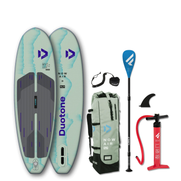 Duotone Now Air SLS Pack complet Stand Up Paddle gonflable adapté aux enfants et petits gabarits