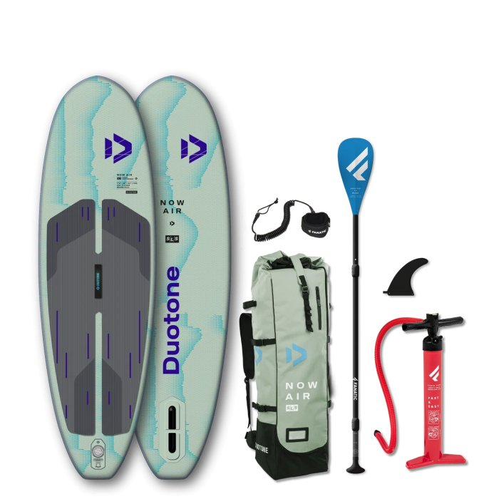 Duotone Now Air SLS Pack complet Stand Up Paddle gonflable adapté aux enfants et petits gabarits