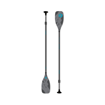Duotone Carbon 40 Slim Pagaie ajustable 2 parties en carbone ultra compacte et performante