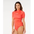 RIP CURL Classic Surf Rashguard tshirt à manches courtes en lycra anti UV UPF50+ pour femme RIP CURL Classic Surf Rashguard tshirt à manches courtes en lycra anti UV UPF50+ pour femme