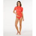 RIP CURL Classic Surf Rashguard tshirt à manches courtes en lycra anti UV UPF50+ pour femme RIP CURL Classic Surf Rashguard tshirt à manches courtes en lycra anti UV UPF50+ pour femme