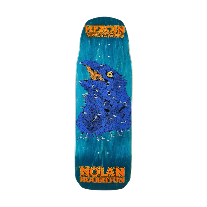HEROIN SKATEBOARDS Nolan Houghton Crow 9.9 plateau de skateboard HEROIN SKATEBOARDS Nolan Houghton Crow 9.9 plateau de skateboard