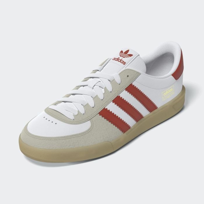 Adidas Glenburn Skateboarding Shoes White Chaussures de Skate et Streetwear Inspirées du Football pour homme Adidas Glenburn Skateboarding Shoes White Chaussures de Skate et Streetwear Inspirées du Football pour homme
