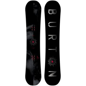 BURTON Cultivator Flat Top Snowboard Dark Mist Planche de Snowboard Polyvalente pour Progresser en Toute Confiance