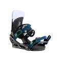 BURTON Malavita Black Fade – Fixations Snowboard Polyvalentes All-Mountain et Freestyle pour homme