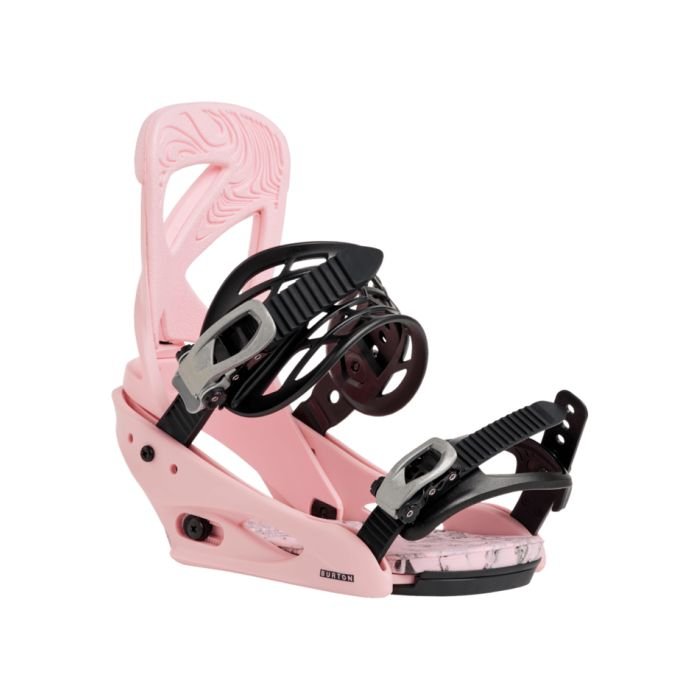BURTON Scribe Re:Flex Pink Fixations Snowboard All-Mountain Polyvalentes et Réactives pour femme BURTON Scribe Re:Flex Pink Fixations Snowboard All-Mountain Polyvalentes et Réactives pour femme