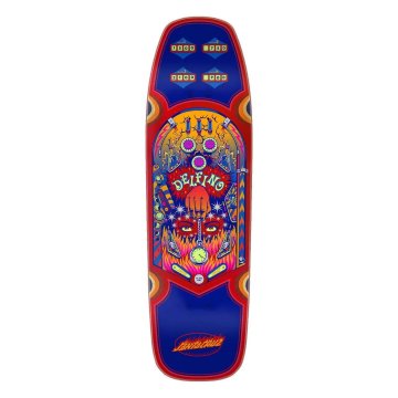 Santa Cruz Delfino Pinball Pro Shaped 9.14X31.50 Plateau de skateboard