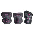 BULLET Junior Combo Black Pink Pack de protections enfant