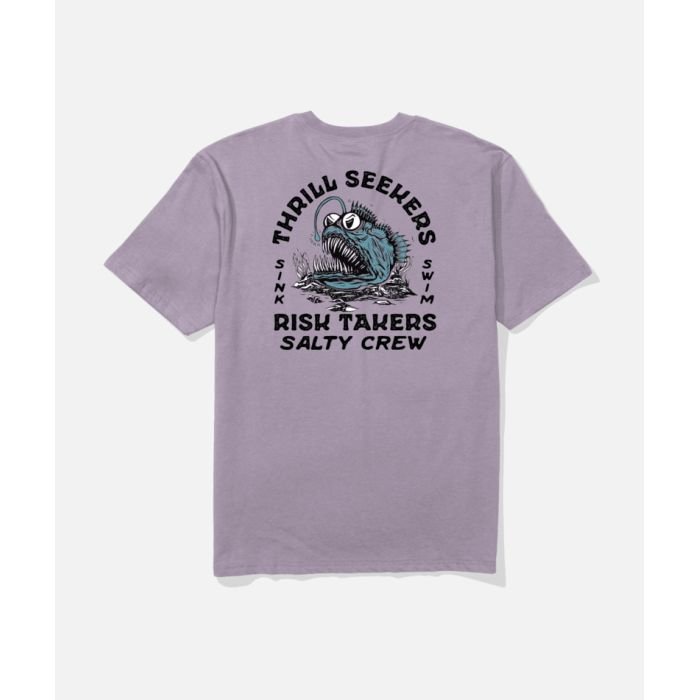 SALTY CREW Angler Fish Monster Grape Tshirt à manches courtes