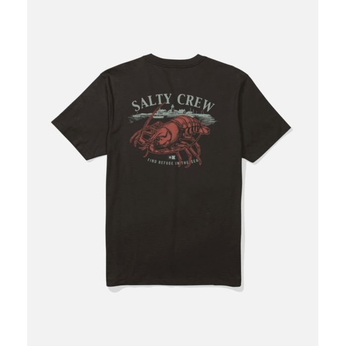 SALTY CREW Shelled Black Tshirt à manches courtes