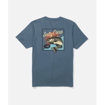 SALTY CREW Striped Slate Tshirt à manches courtes