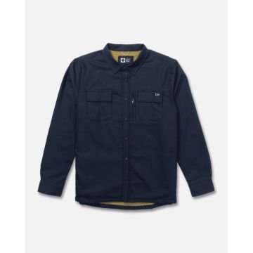 SALTY CREW Fathom Tech Shacket Midnight Navy surchemise homme