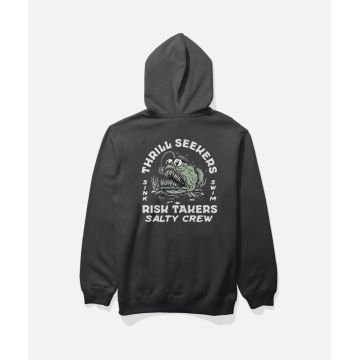 SALTY CREW Angler Fish Monster Black Sweat à capuche