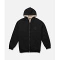 SALTY CREW Coastal Sherpa Fleece Black Sweat polaire