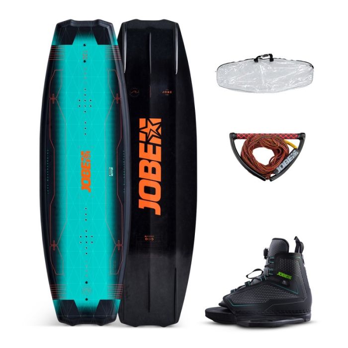 Jobe Logo Wakeboard 138 Maze Bindings Package