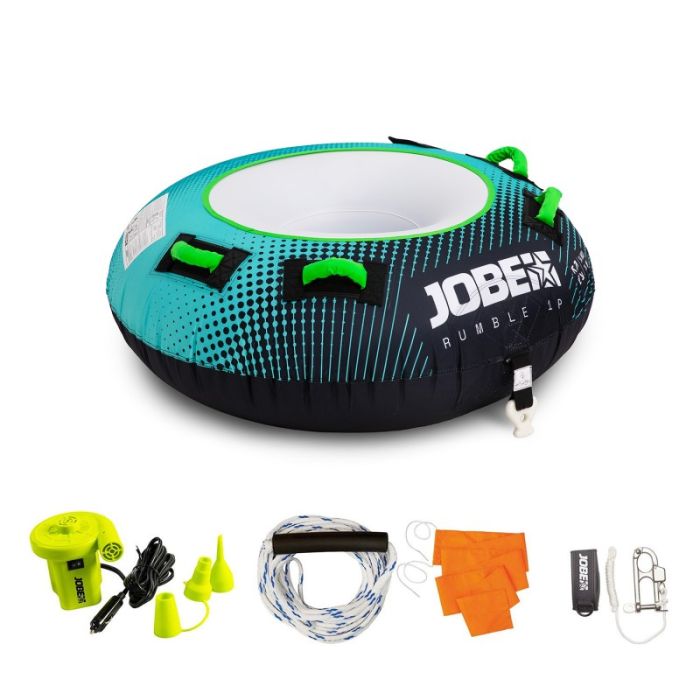 Jobe rumble towable package 1p teal 2026