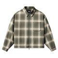 Vans larkspur zip plaid flanelh27