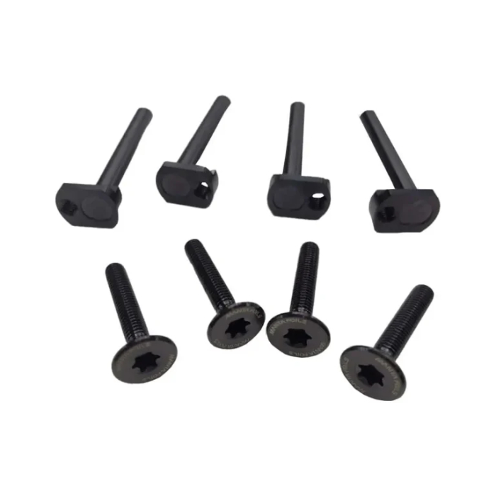 MANTA TakeOff Mast Titanium split bolts