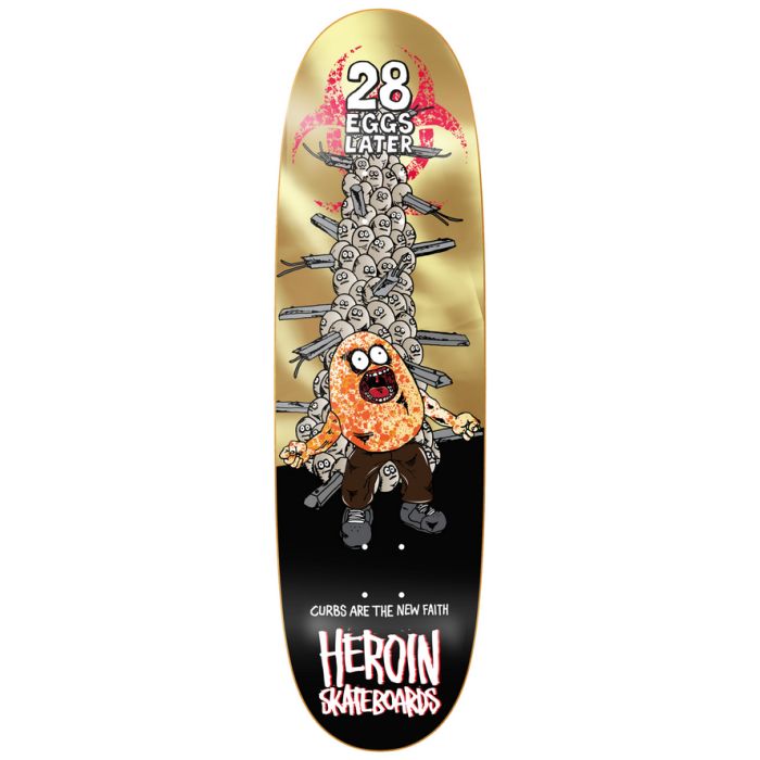 Heroin skateboards 28 eggs later 2026 9.0 X 31.9 Heroin skateboards 28 eggs later 2026 9.0 X 31.9