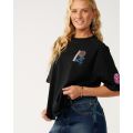 Rip curl surf the world boxy teeh27