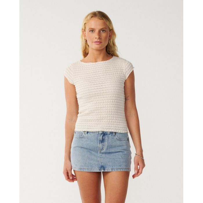 Rip curl bossa nova textured s/s teeh27 Rip curl bossa nova textured s/s teeh27