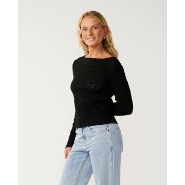 Rip curl bossa nova textured l/s teeh27