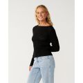Rip curl bossa nova textured l/s teeh27
