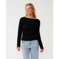 Rip curl bossa nova textured l/s teeh27 Rip curl bossa nova textured l/s teeh27