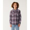 Rip curl count flannel shirt -boyh27