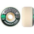 Spitfire Roues 54MM Formula Four 101D Conical Green Print (jeu de 4)