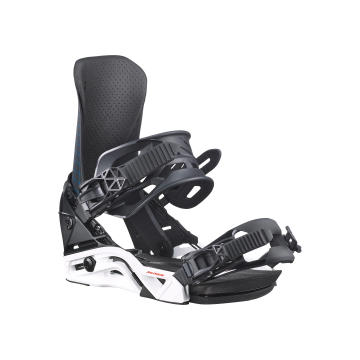 Salomon district black/white Fixation snow h27