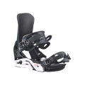 Salomon district black/white Fixation snow h27
