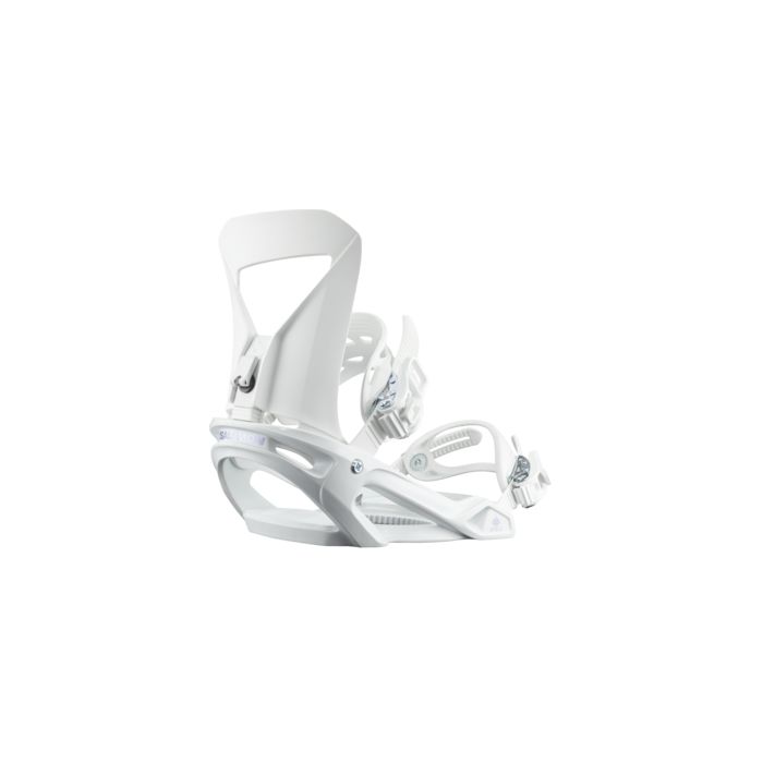 Salomon spell white Fixation snow h27