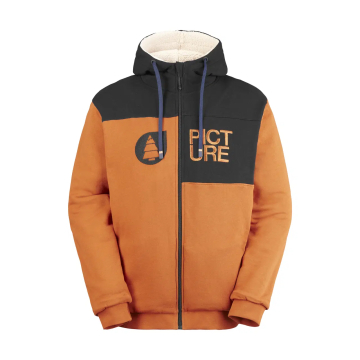 Picture Basement Plush Zip Hoodie sweat zippé à capuche à capuche homme