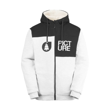 Picture Basement Plush Zip Hoodie sweat zippé à capuche à capuche homme