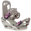 BURTON Citizen Re:Flex 2027 Chinchilla Grey Snowboard Bindings femme