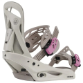BURTON Citizen Re:Flex 2027 Chinchilla Grey Snowboard Bindings femme