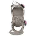 BURTON Citizen Re:Flex 2027 Chinchilla Grey Snowboard Bindings femme