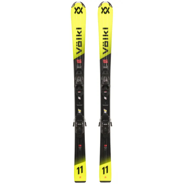 Volkl Racetiger JR Yellow + Fixations 7.0 Vmotion 2027