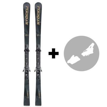 Stöckli Laser WRT Pro Marco Odermatt Edition 2027et Fixations SRT 12 Black Mat