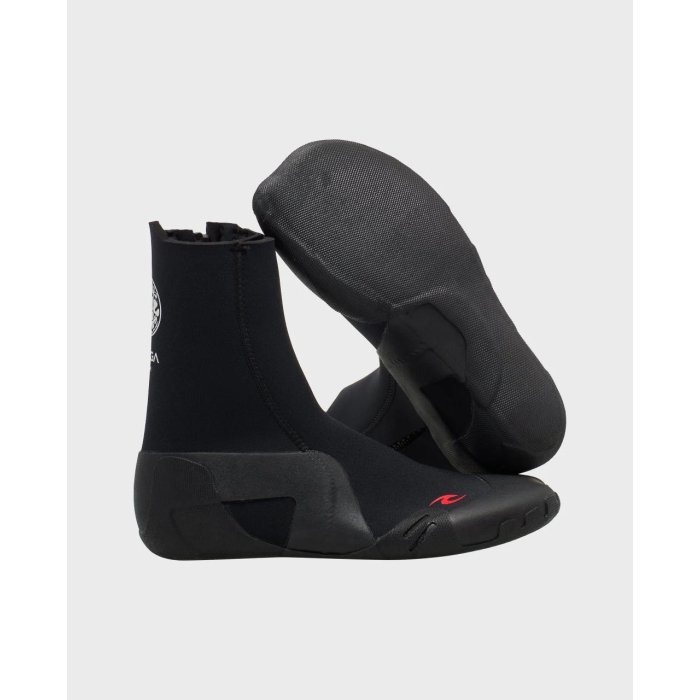 RIP CURL&nbsp;Omega 3MM Round Toe&nbsp;With&nbsp;Zip chaussons néoprène&nbsp;