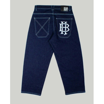 HOMEBOY X-Tra Baggy Monocrom Denim Pantalon baggy
