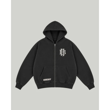 HOMEBOY Monochrom Hooded Jacket Black